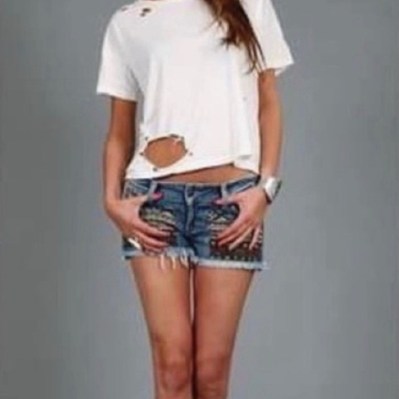 Siwy Alexa Shorts Love Song - Picture 2 of 13